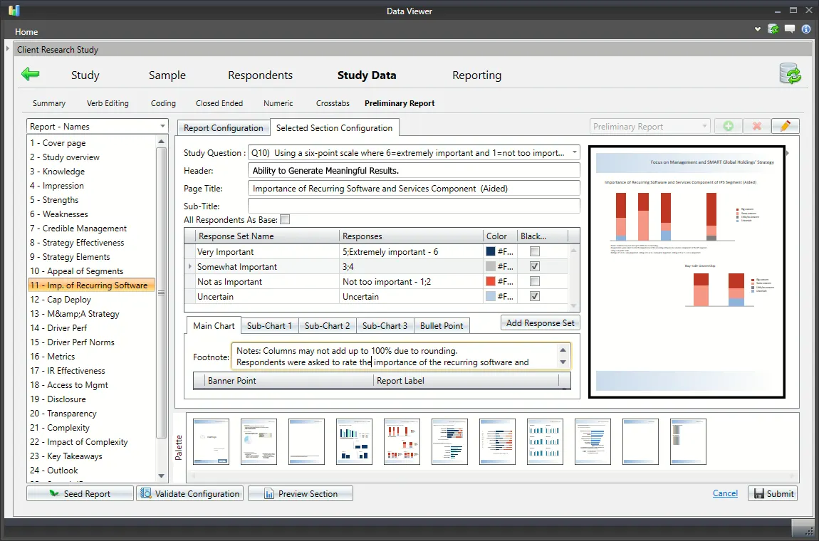 Automated workflow application screenshot